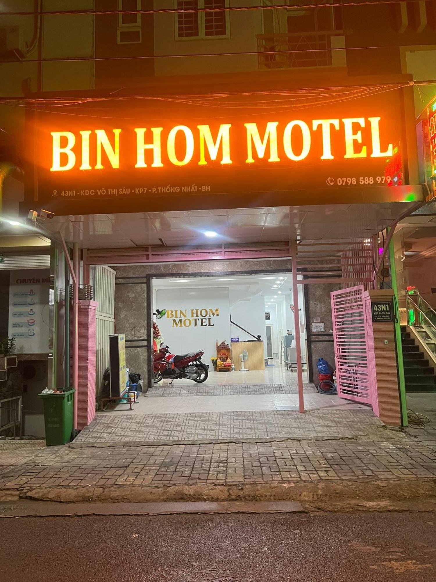 Bin Hom Motel Bien Hoa Dış mekan fotoğraf