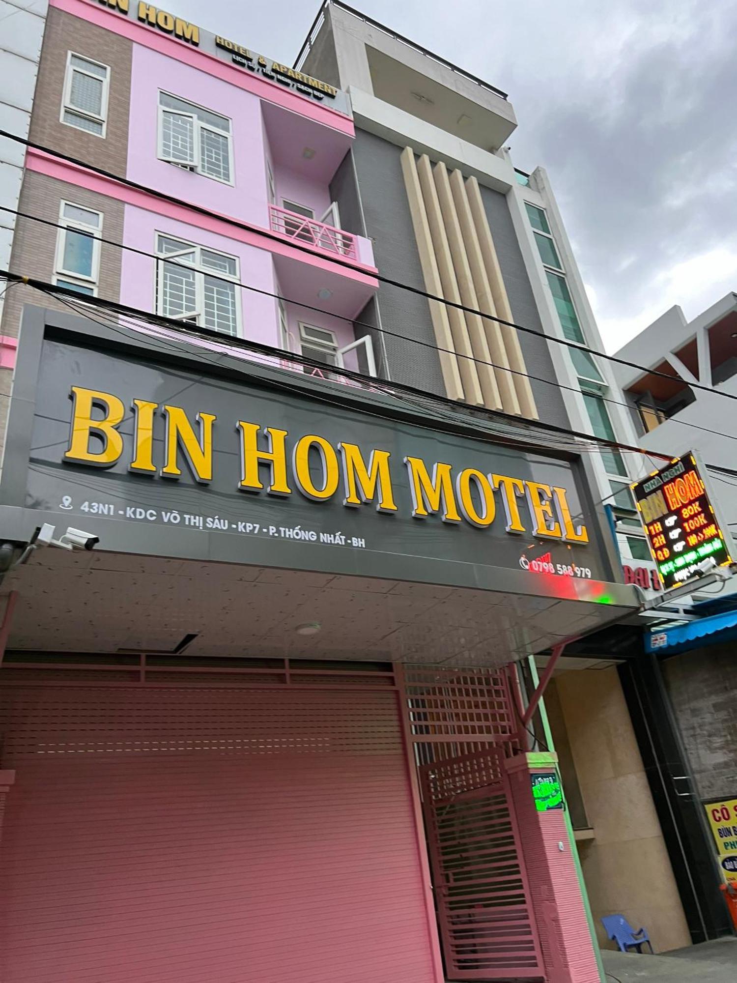 Bin Hom Motel Bien Hoa Dış mekan fotoğraf