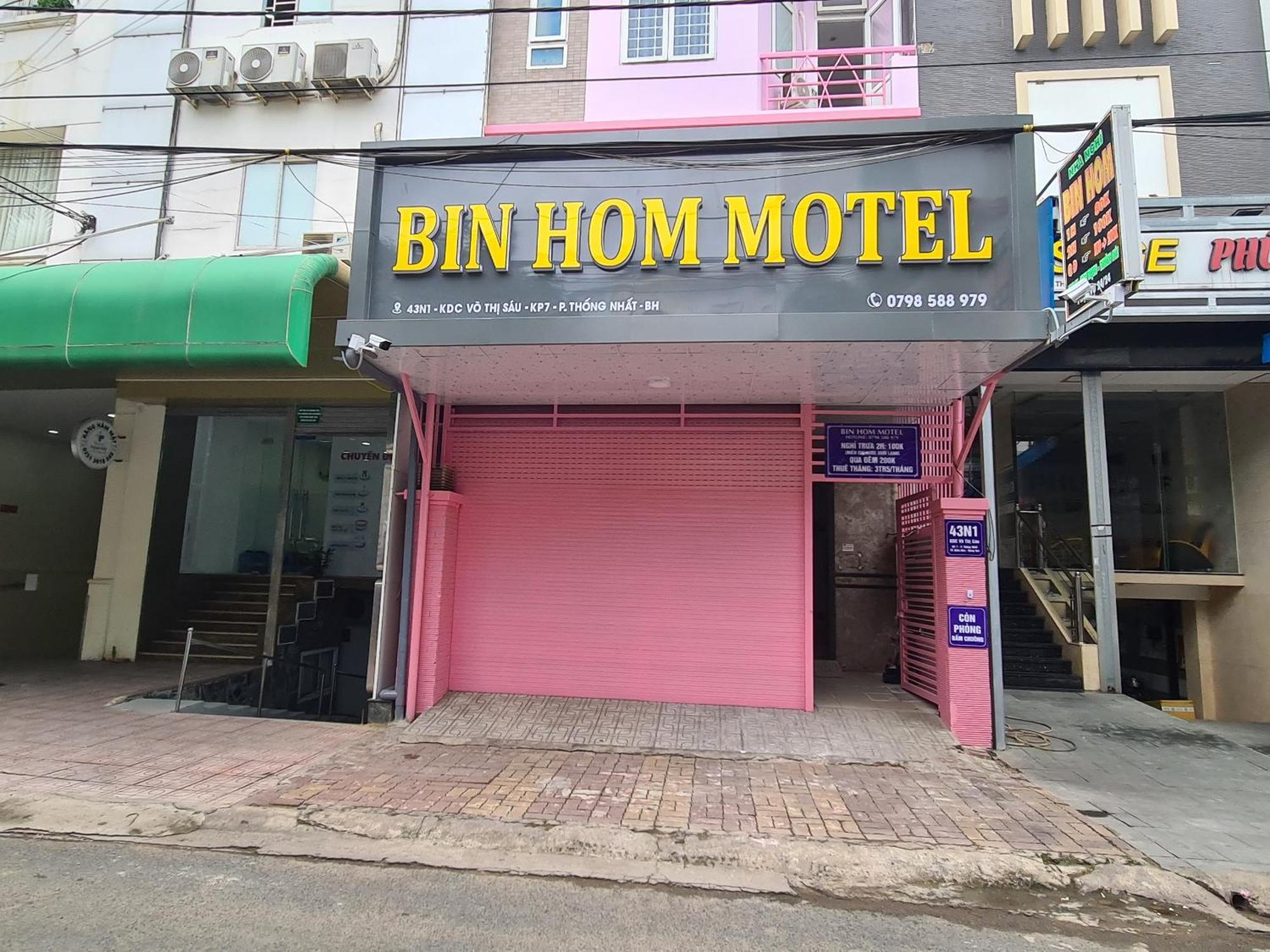 Bin Hom Motel Bien Hoa Dış mekan fotoğraf