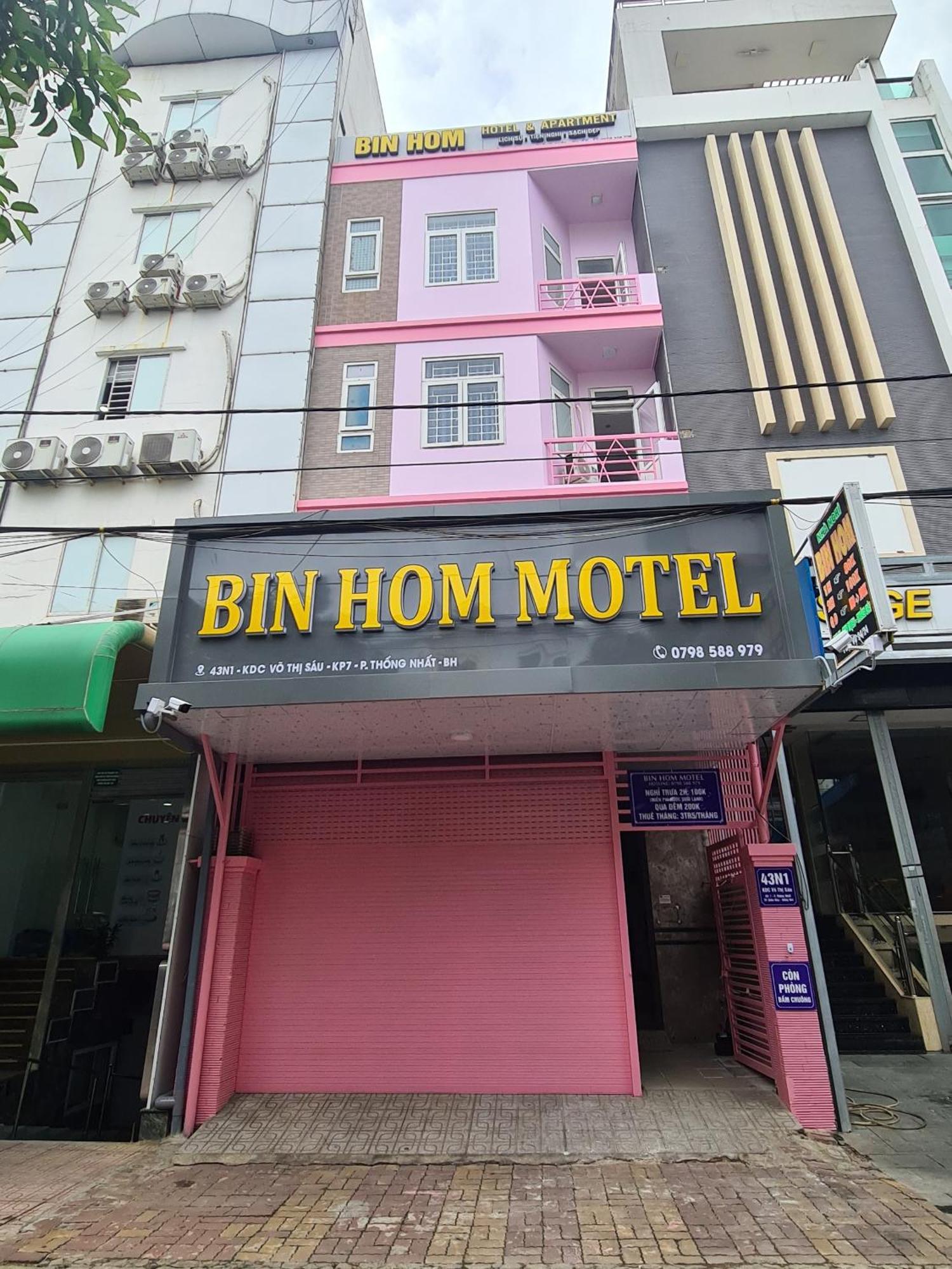 Bin Hom Motel Bien Hoa Dış mekan fotoğraf