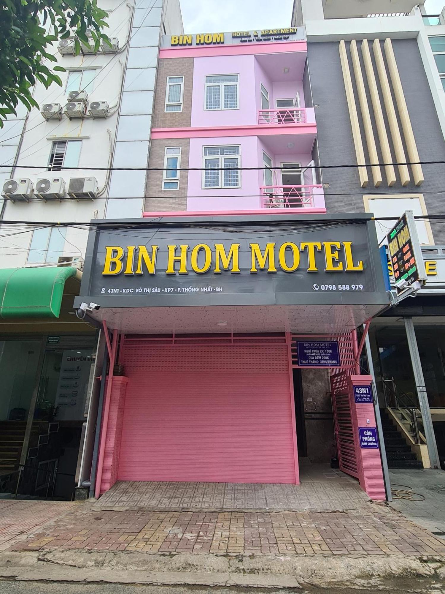 Bin Hom Motel Bien Hoa Dış mekan fotoğraf